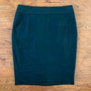LOFT Black Pencil Skirt